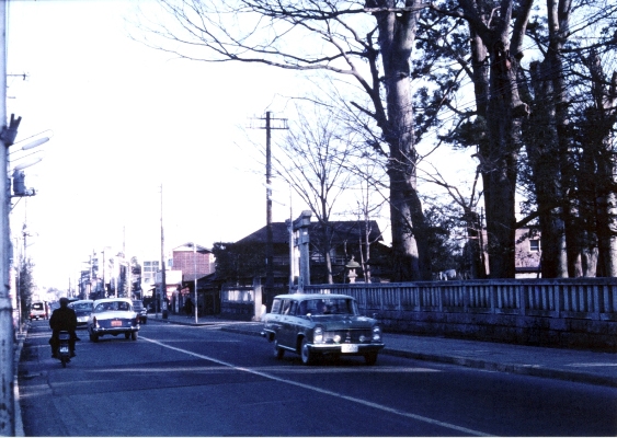 甲州街道南側の町並み 1962頃