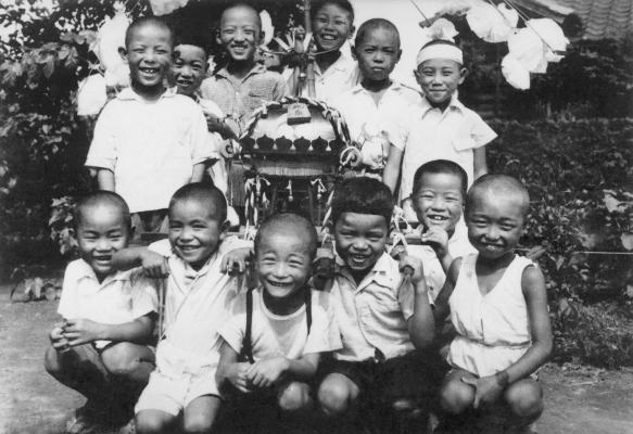 八坂神社の祭り 1951（18） - 北原の子ども神輿