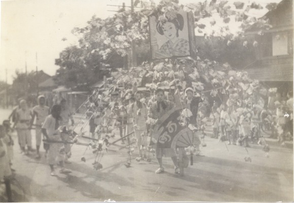 八坂神社の祭り 昭和20年代初頭 - ささら流し