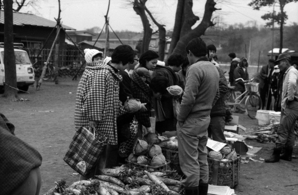 八坂神社の野菜即売会 1970（2）