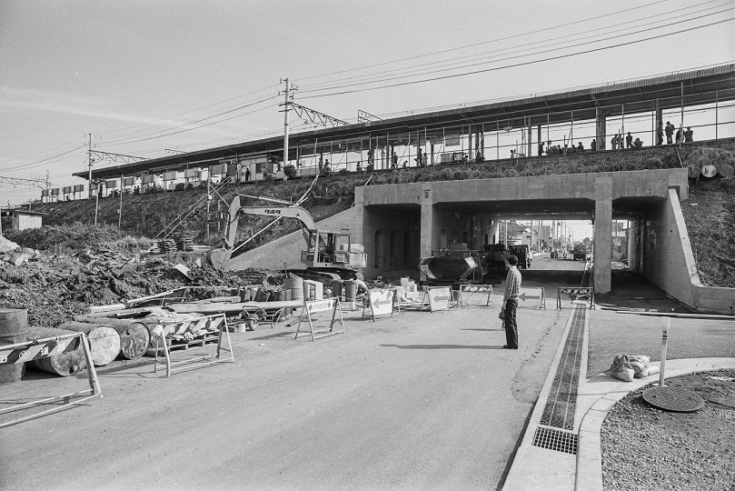 土地区画整理事業-日野駅西側 1981-11-15
